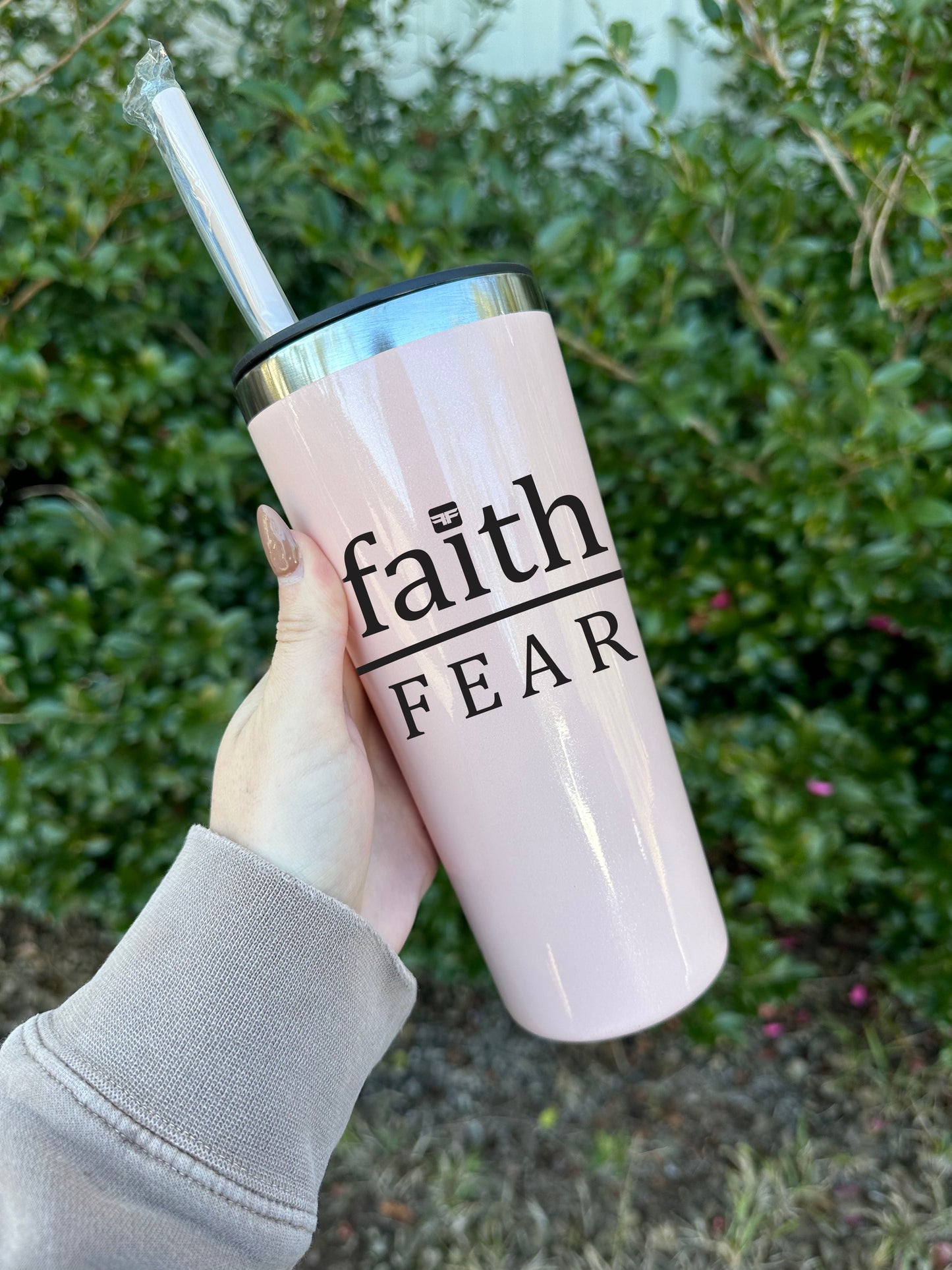 Faith Over Fear Mystery Tumbler - Final Sale