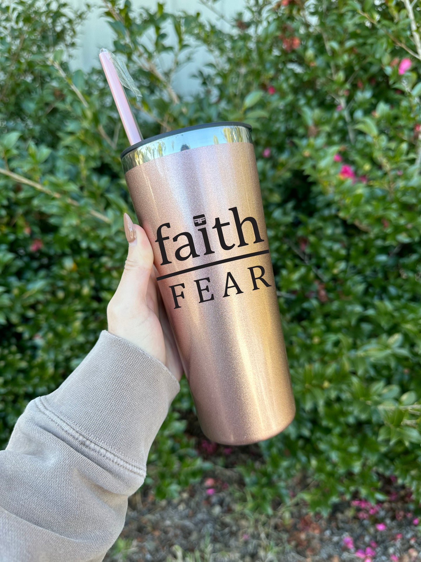 Faith Over Fear Mystery Tumbler - Final Sale