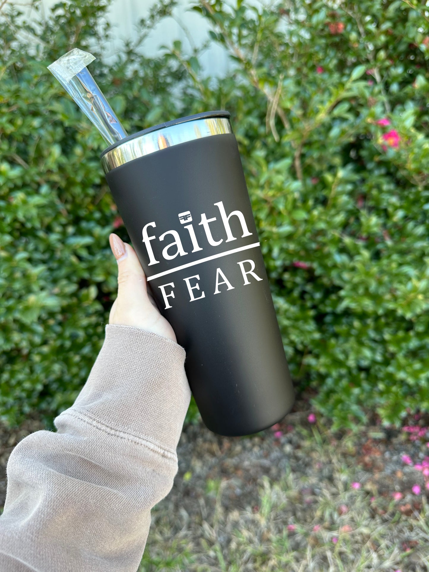 Faith Over Fear Mystery Tumbler - Final Sale