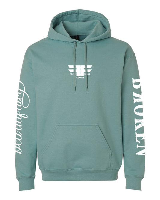 Beautifully Broken Sage Hoodie