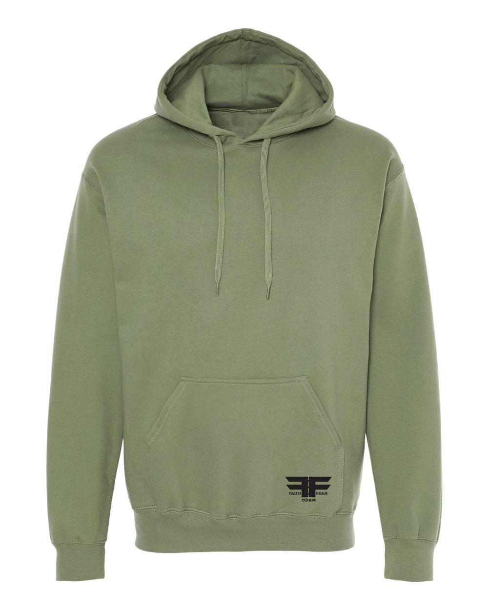 Forever Forgiven Mil-Green Hoodie